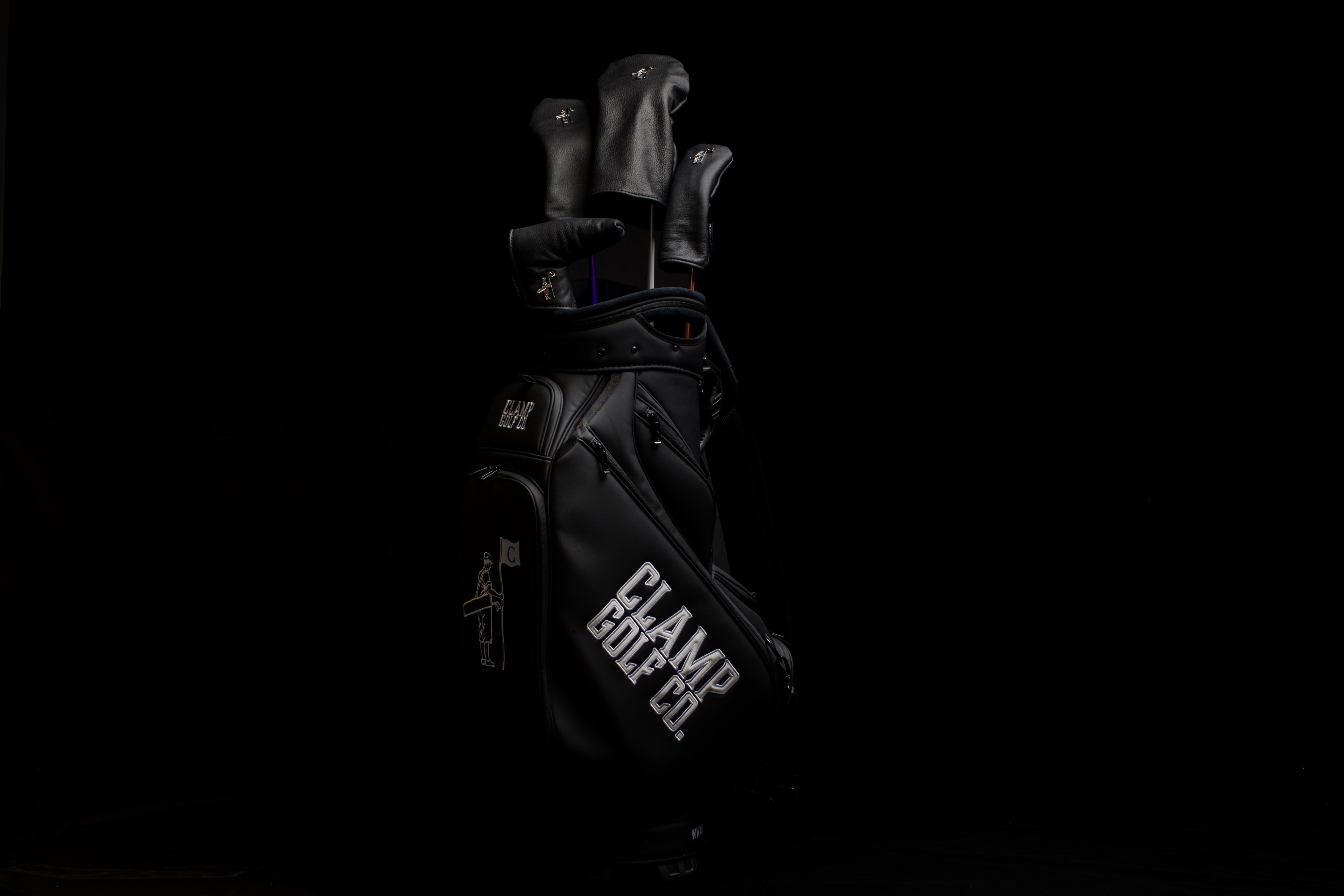 Black Clamp Golf Co. Mascot Headcovers